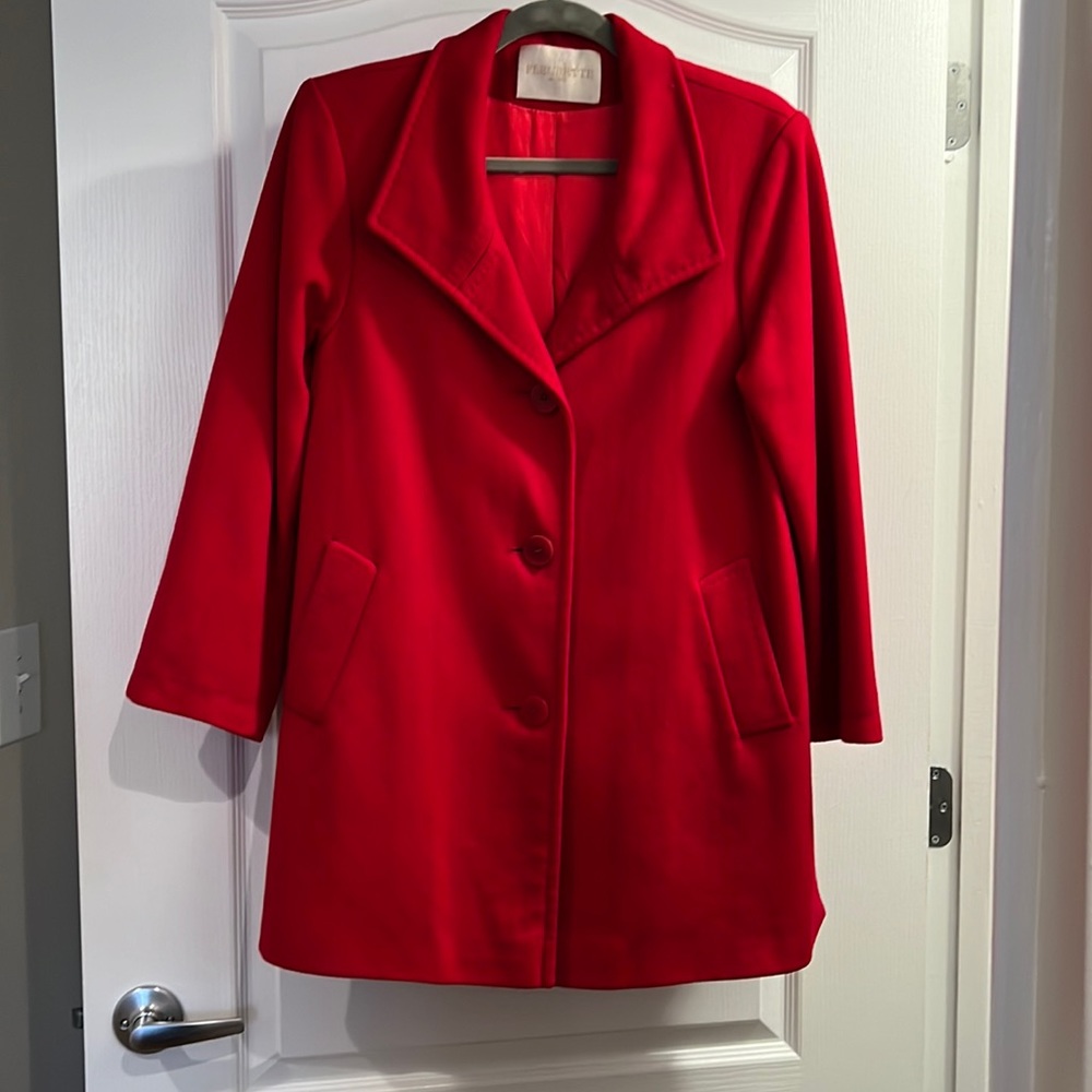 Fleurette 100% Loro Piana wool coat, made with luxury Loro Piana Italian wool.